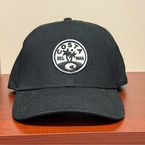Costa Del Mar Black SnapBack Hat